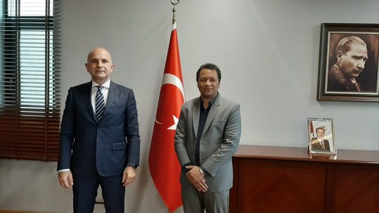 Managing Director of Dream71 visits Turkish Ambassador